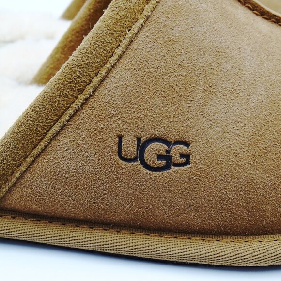 UGG AUSTRALIA Pearle UGGplush™ Scuff Slipper Chestnut Color Size 8 - Picture 3 of 8